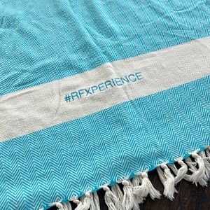 Rodan and Fields lightweight blanket scarf towel throw